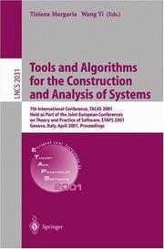 Tools and algorithms for the construction and analysis of systems : 7th international conference, TACAS 2001, held as part of the Joint European Conferences on Theory and Practice of Software, ETAPS 2