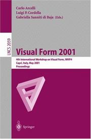 Visual form 2001 : 4th International Workshop on Visual Form, IWVF4 Capri, Italy, May 28-30, 2001 : proceedings