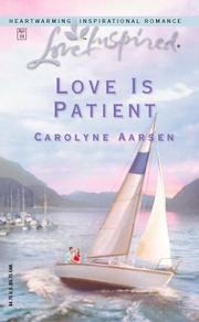 Cover of: Love is patient