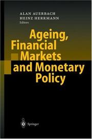 Cover of: Ageing, financial markets, and monetary policy
