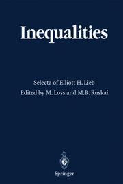 Inequalities : selecta of Elliott H. Lieb