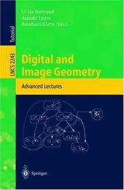 Digital and image geometry : advanced lectures