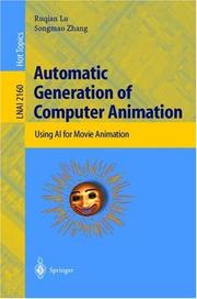 Automatic generation of computer animation : using AI for movie animation