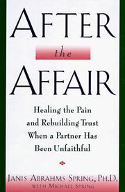 Cover of: After the affair by Janis Abrahms Spring