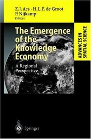 The emergence of the knowledge economy : a regional perspective