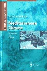 Mediterranean climate : variability and trends