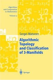 Algorithmic topology and classification of 3-manifolds