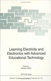 Learning electricity and electronics with advanced educational technology