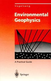 Cover of: Environmental geophysics by Dieter Vogelsang