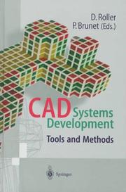 CAD systems development : tools and methods