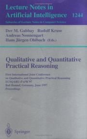 Qualitative and quantitative practical reasoning : First International Joint Conference on Qualitative and Quantitative Practical Reasoning, ECSQARU-FAPR '97 : Bad Honnef, Germany, June 9-12, 1997 : p