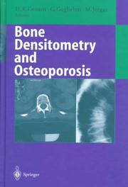 Cover of: Bone densitometry and osteoporosis