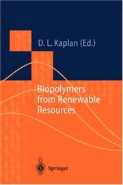 Biopolymers from renewable resources