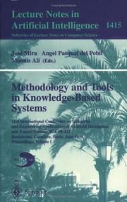 11th International Conference on Industrial and Engineering Applications of Artificial Intelligence and Expert Systems, IEA-98-AIE, Benicàssim, Castellón, Spain, June 1-4, 1998, proceedings. Vol.1, Me