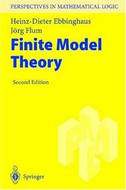 Finite model theory by Heinz-Dieter Ebbinghaus, Jörg Flum