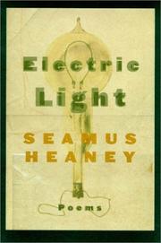 Cover of: Electric light: Poems