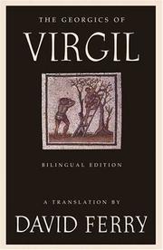 Cover of: The Georgics of Virgil: Bilingual Edition