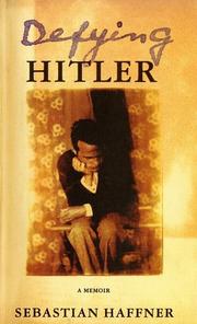 Cover of: Defying Hitler: A Memoir