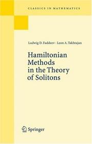 Cover of: Hamiltonian Methods in the Theory of Solitons (Classics in Mathematics)