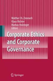 Cover of: Corporate Ethics and Corporate Governance