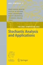 Cover of: Stochastic Analysis and Applications: The Abel Symposium 2005 (Abel Symposia)