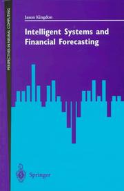 Cover of: Intelligent systems and financial forecasting by J. Kingdon