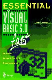Cover of: Essential Visual Basic 5.0 fast: includes ActiveX Control Development