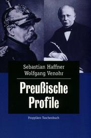 Cover of: Preußische Profile.