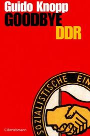 Cover of: Goodbye DDR