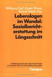 Cover of: Lebenslagen im Wandel: Sozialberichterstattung im Längsschnitt
