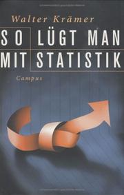 Cover of: So lügt man mit Statistik.