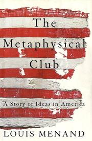 Cover of: The Metaphysical Club