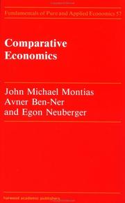 Cover of: Comparative economics