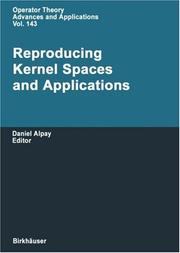 Reproducing kernel spaces and applications