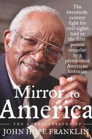 Cover of: Mirror to America by John Hope Franklin