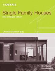 Cover of: In Detail: Single Family Houses (In Detail (englisch))