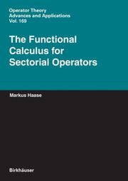 The functional calculus for sectorial operators