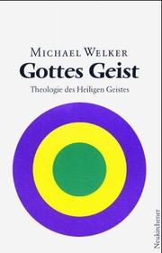 Cover of: Gottes Geist by Michael Welker