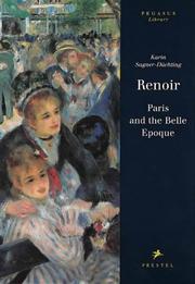 Cover of: Renoir, Paris and the Belle Epoque