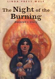 Cover of: The Night of the Burning: Devorah's Story