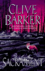 Sacrament by Clive Barker, Barker, Clive, Clive Barker