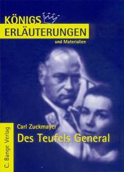 Cover of: Des Teufels General. Erläuterungen und Materialien. (Lernmaterialien)