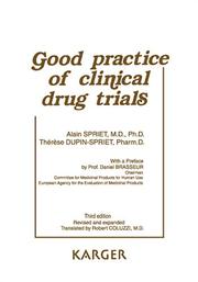 Cover of: Good Practice Of Clinical Drug Trials