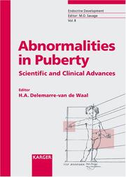 Abnormalities In Puberty by Henriette A. Delemarre-van de Waal