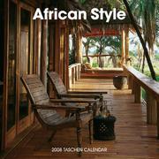 Cover of: African Style 2008 Calendar (2008 Wall Calendar)