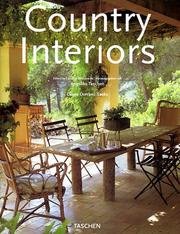 Cover of: Country Interiors/Interieurs a la Campagne (Jumbo) by Diane Dorrans Saeks