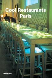 Cover of: Cool Restaurants Paris (Cool Restaurants)