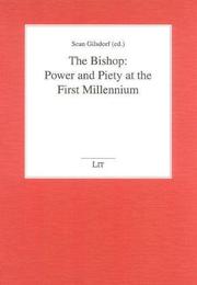 Cover of: The Bishop: Power and Piety at the First Millenium (Neue Aspekte der Europaischen Mittelalterforschung)
