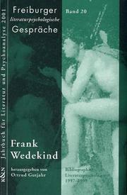 Frank Wedekind by Ortrud Gutjahr