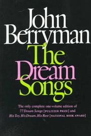 Cover of: The Dream Songs